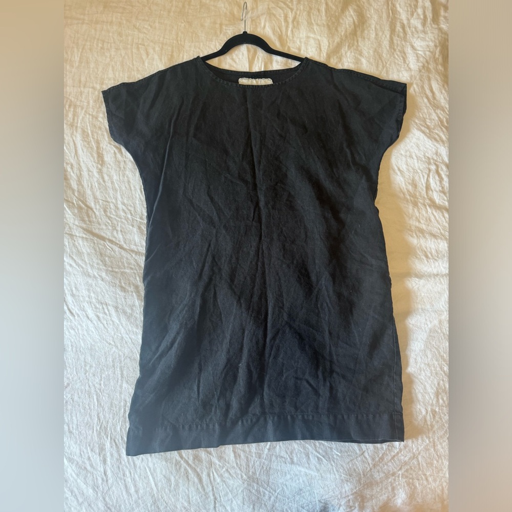 Not Perfect Linen Tunic Dress